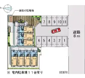 ★手数料０円★前橋市鳥羽町　月極駐車場（LP）